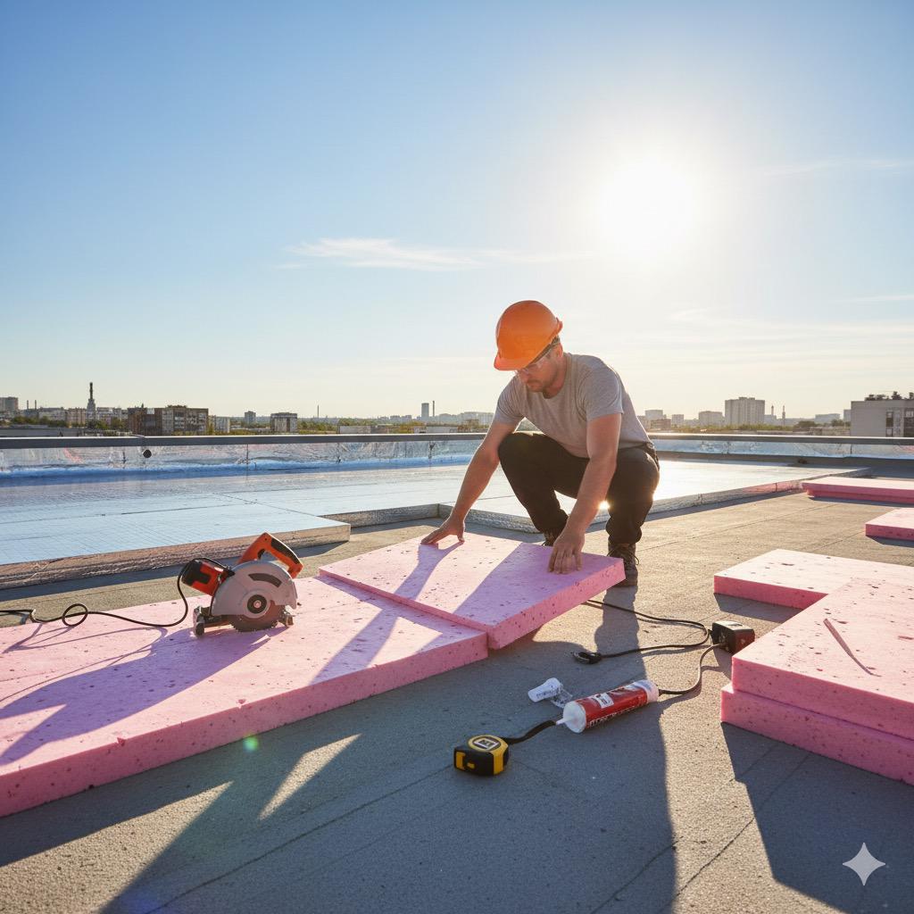 طرق العزل الحراري للاسطح بالرياض